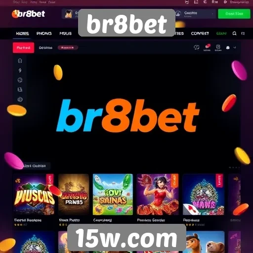 site br8bet expande catálogo de jogos online